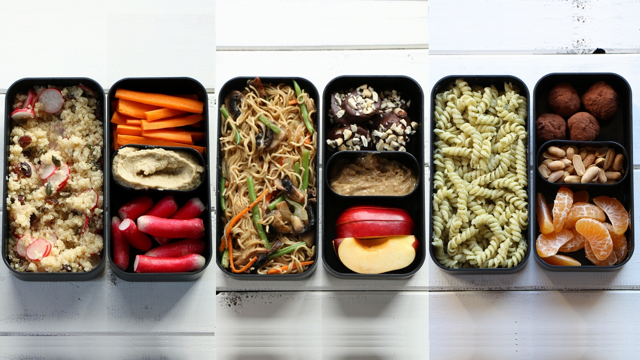 3 idées de lunch box à emporter - L'Herboriste, cuisine végétale