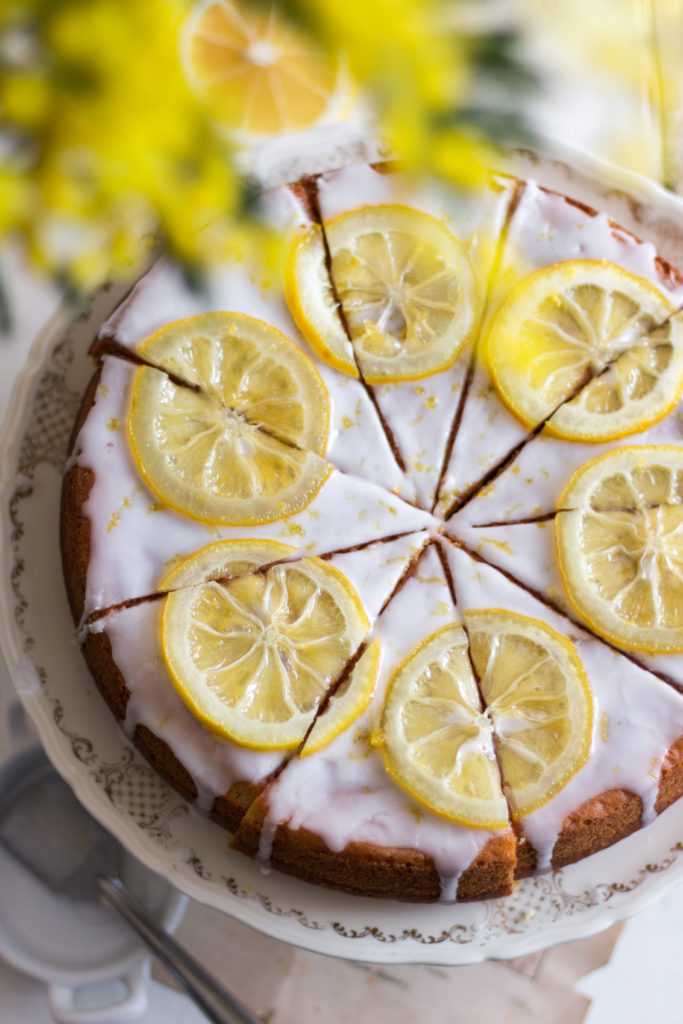Gâteau tout citron vegan