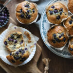 Muffins aux myrtilles vegan