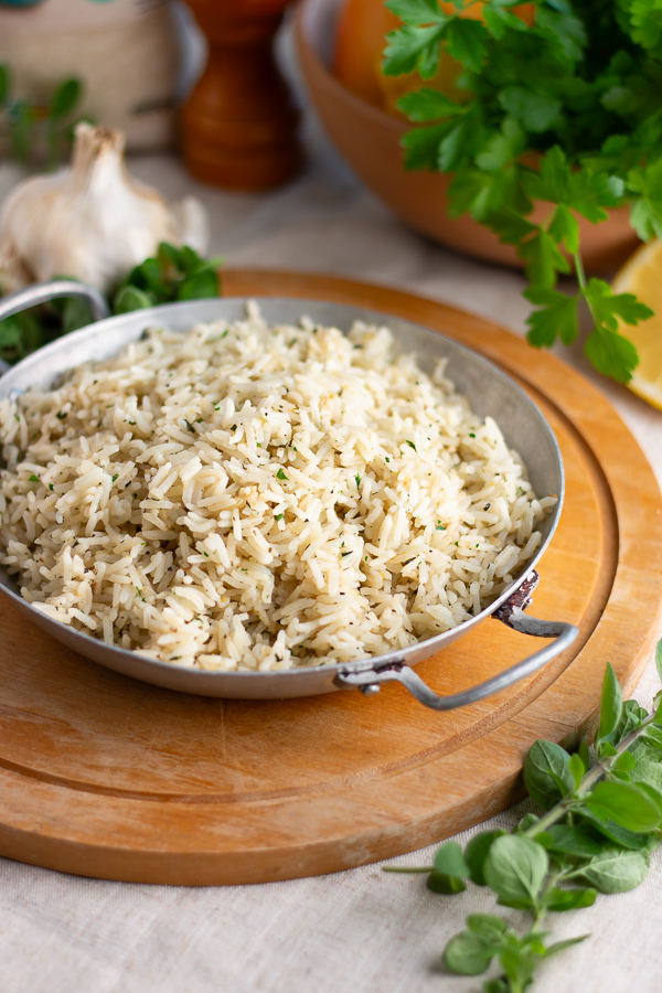 Riz pilaf aux herbes