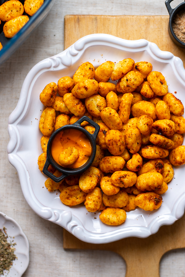Gnocchis croustillants aux epices