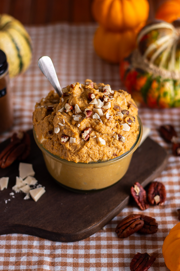Pumpkin cookie dough